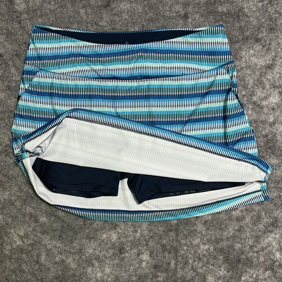 Adidas Ultimate 365 Skort Women's L High Rise Golf Liner Shorts Outdoor Pockets - Picture 4 of 17